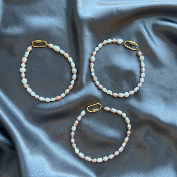 Natural pearls anklet - Picture 4 of 7
